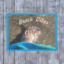 Beach Vibes Sandal och Surfa Doormat