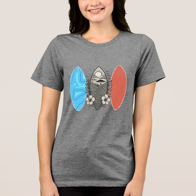 beach vibes t shirt (Framsida)