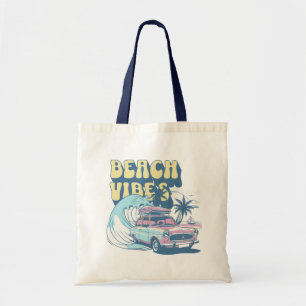 Beach Vibes Tote Bag Tygkasse
