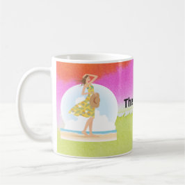 Beach Vibes: Vågar ringer Kaffemugg