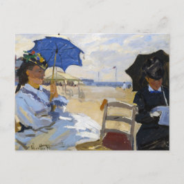 Beach vid Trouville Claude Monet Vykort