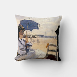 Beach vid Trouville Kudde