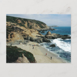 Beach View at Bodega Bay, CA Postcard Vykort