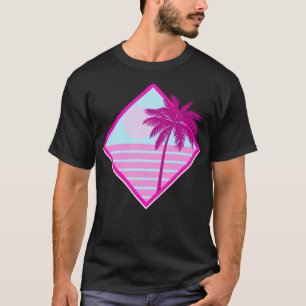 Beach-vintagen t shirt