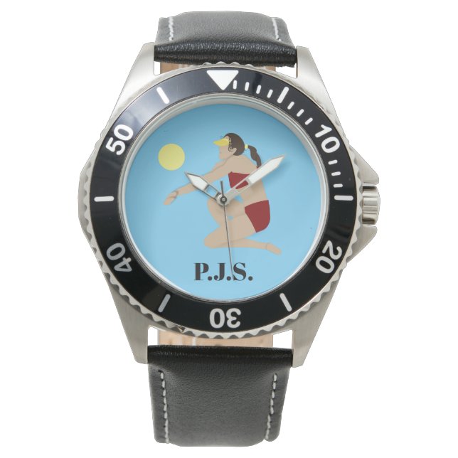 Beach Volleyball Armbandsur (Framsida)