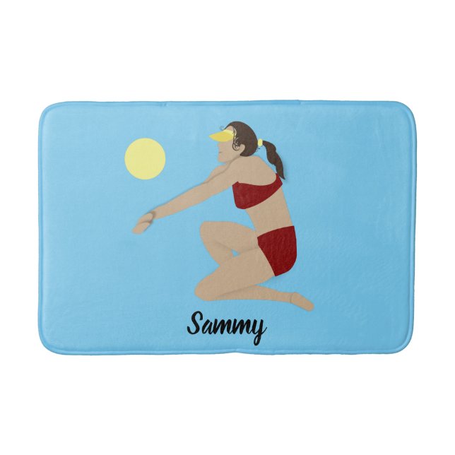 Beach Volleyball Badrumsmatta (Framsidan)