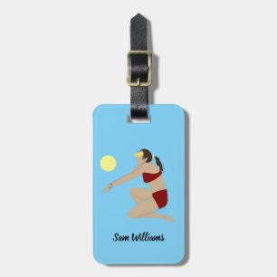 Beach Volleyball Bagagebricka