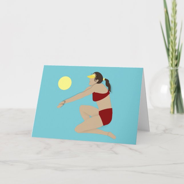 Beach Volleyball Kort (Framsida)
