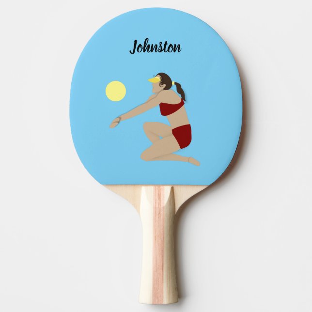 Beach Volleyball Pingisracket (Framsidan)