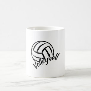 Beach Volleyball Player Volleyball Girl Team Gift Kaffemugg