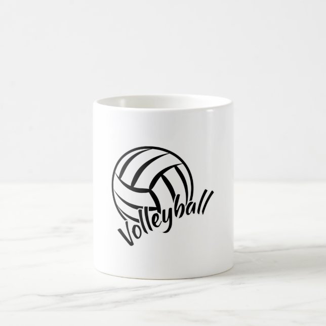 Beach Volleyball Player Volleyball Girl Team Gift Kaffemugg (Center)