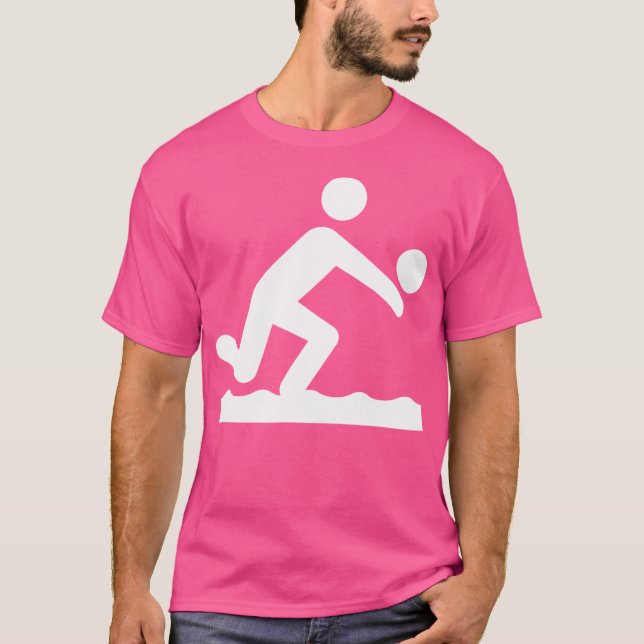 Beach Volleyball T Shirt (Framsida)