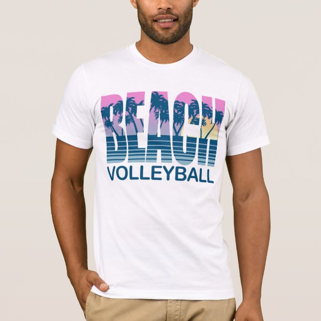 Beach Volleyball T-shirt (Framsida)