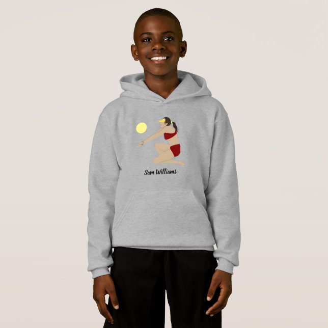 Beach Volleyball T Shirt (Hel framsida)