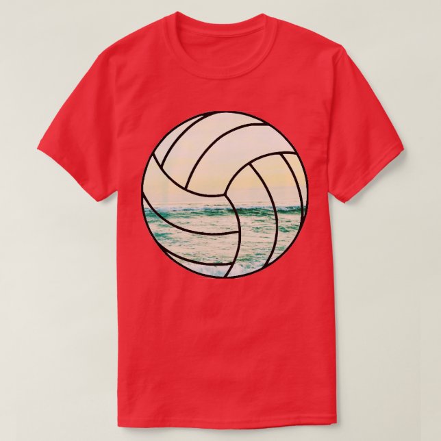 Beach Volleyball T Shirt (Design framsida)