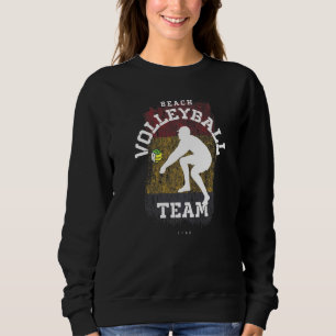 Beach Volleyball Tchad Kärlek Volleyball Player Fl T Shirt