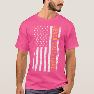 Beach Volleyball Usa T Shirt