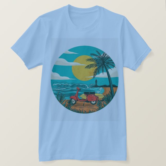 BEACH-VY T SHIRT (Design framsida)