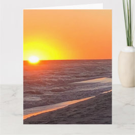 Beach-vykort Kort
