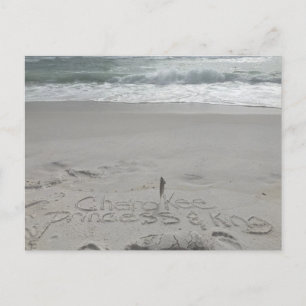 Beach-vykort Vykort