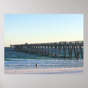 Beach Wave Poster