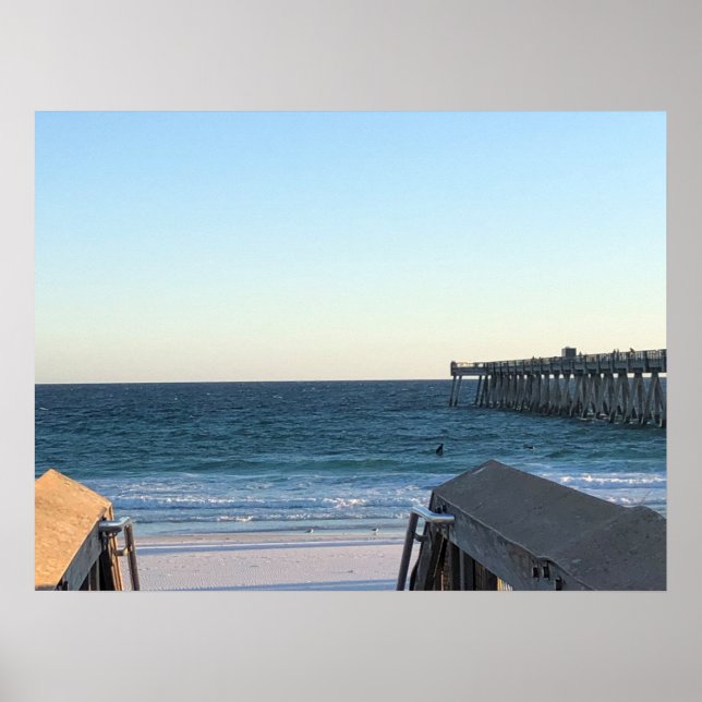 Beach Wave-Poster Poster (Framsidan)