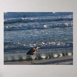 Beach Wave-Poster Poster