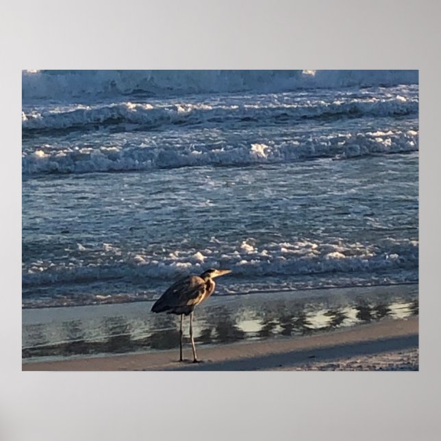 Beach Wave-Poster Poster (Framsidan)