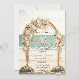 Beach Wedding Arbor Ro Inbjudningar