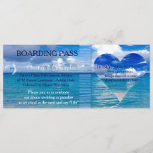 Beach Wedding | Boardingpass Biljett-destination