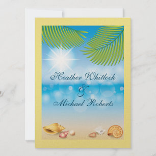 Beach Wedding/Event - SRF Inbjudningar