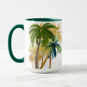 Beach Wedding Favor handflatan Träd Mugg