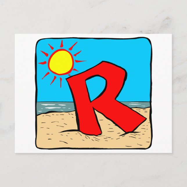 Beach Wedding Ideas Brev R Vykort (Framsida)