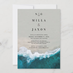 Beach Wedding-inbjudan Inbjudningar