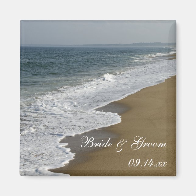 Beach Wedding Magnet (Framsidan)