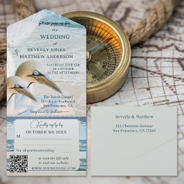 Beach Wedding Nautical Snöre