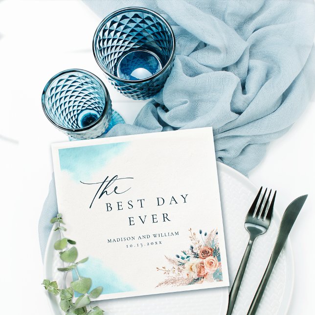 Beach Wedding Pappersservett (Skapare uppladdad)