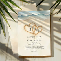 Beach Wedding Photo Investigations with Sand Heart