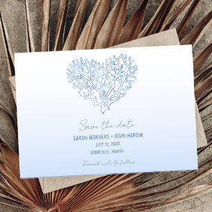 Beach Wedding Photo Save Date Spara Datumet