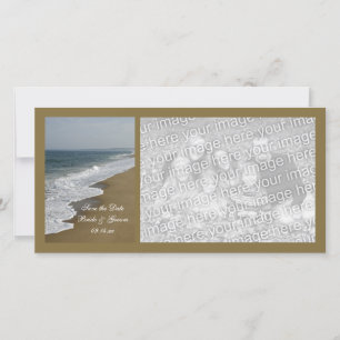 Beach Wedding Spara datum Datumet