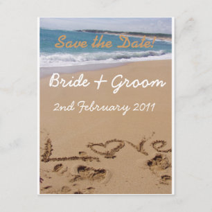 Beach Wedding - spara datumet! Datumet