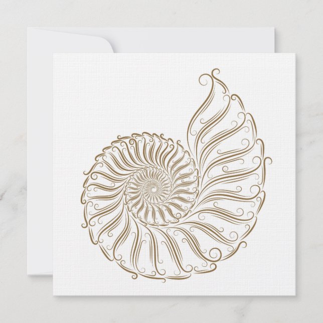 Beach Wedding - SRF Inbjudningar (Framsida)