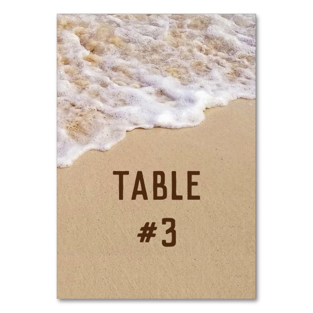 Beach Wedding Surfa Bordsnummer (Framsidan)