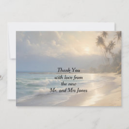 Beach Wedding Tack Kort
