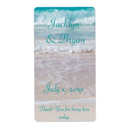 Beach Wedding, Vin, Vatten, Anpassningsbar Fraktsedel