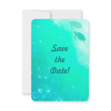 Beach Wedlings Modern sjömanssköldpaddor