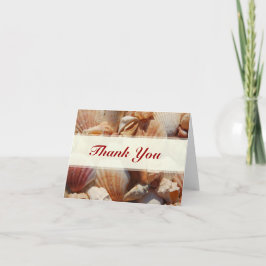 Beach Wedsea-Snäckan Tack för dina kort