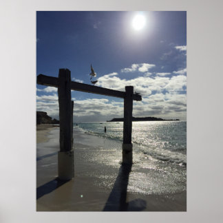 Beach Westerna Australien Poster