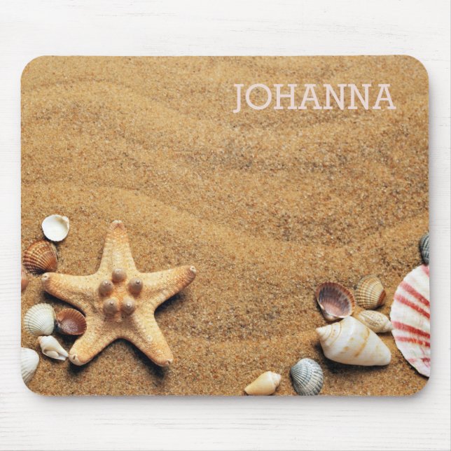 Beach with Starfish on Sand Musmatta (Framsidan)