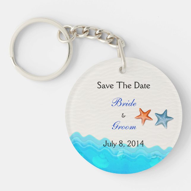 Beach with Starfish Spara datum (Framsidan)